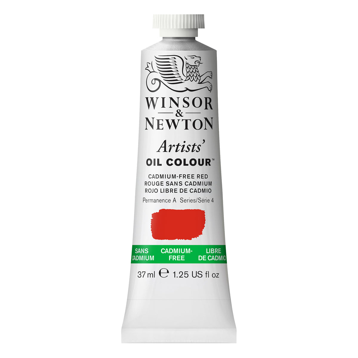 W&amp;N ARTISTS&#39; OIL COLOR CADMIUM FREE RED 37ml