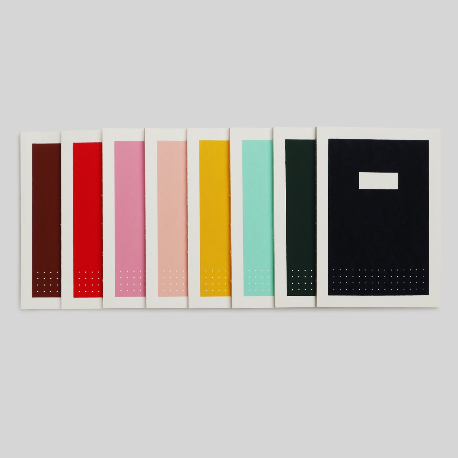 HANADURI HANJI BOOK - CABINET A5 DOT RED