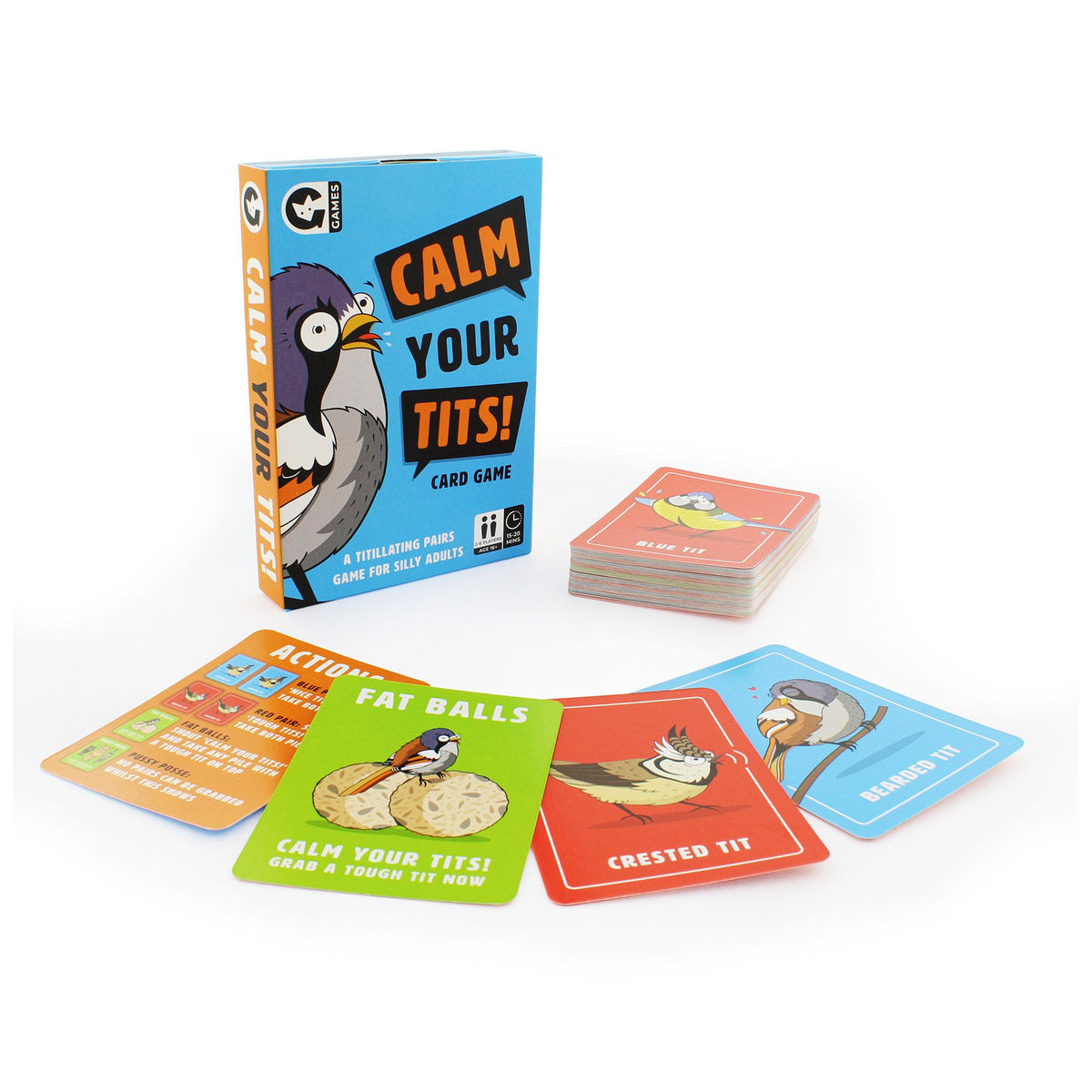 CALM YOUR TITS CARD GAME