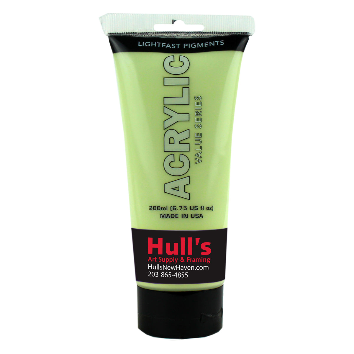 HULLS ACRYLIC 200ml TUBE GLOW IN THE DARK