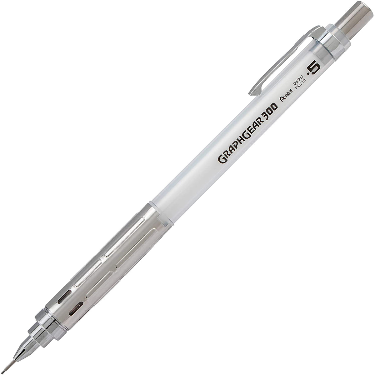 GRAPHGEAR 300 MECHANICAL PENCIL 0.5mm WHITE