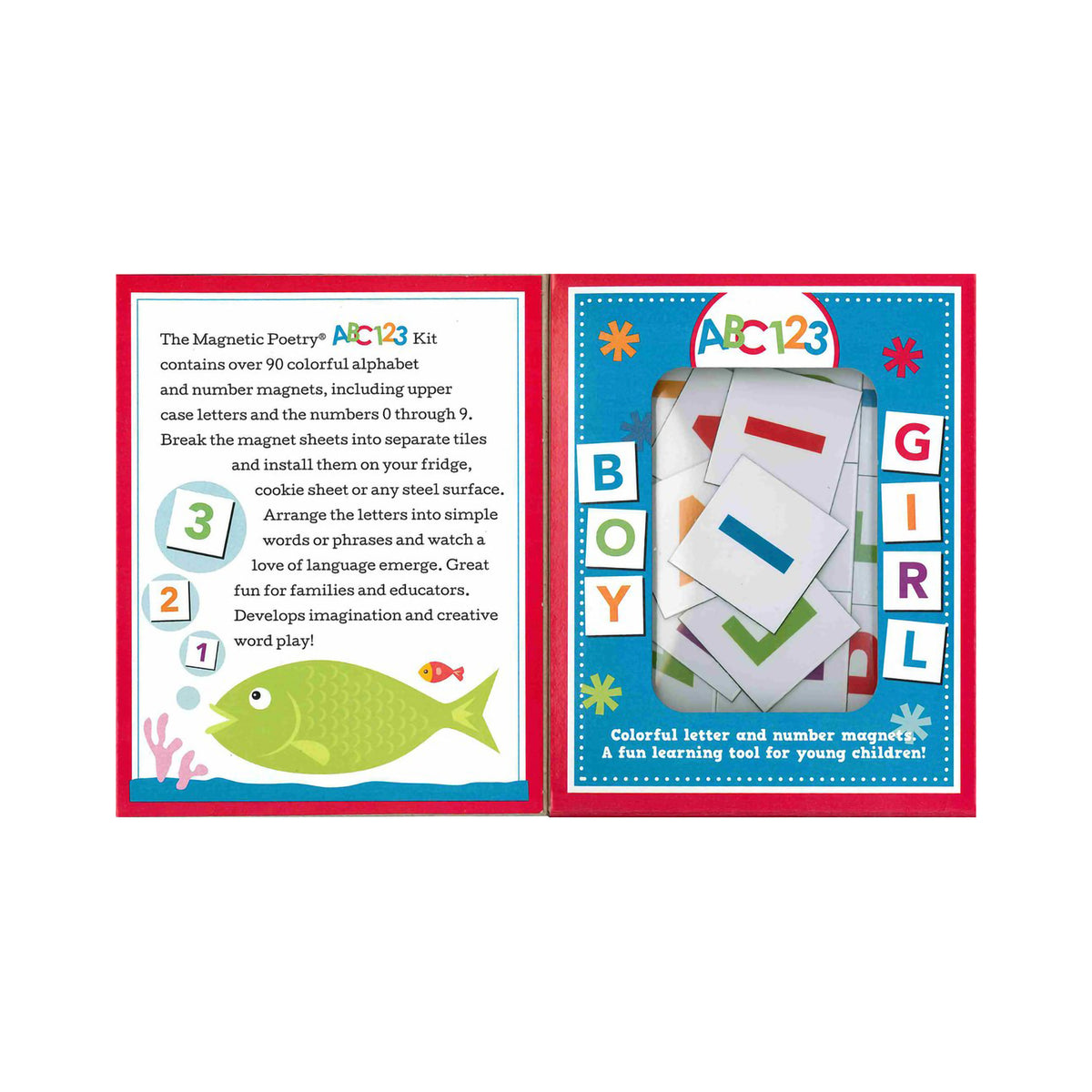 KIDS MAGNETIC POETRY ABC123