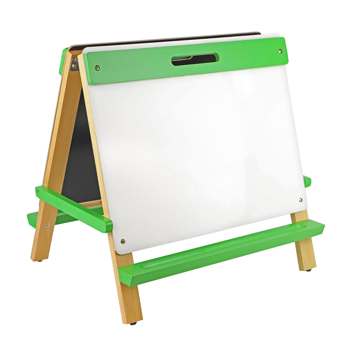 KIDS CHALK &amp; DRY ERASE EASEL
