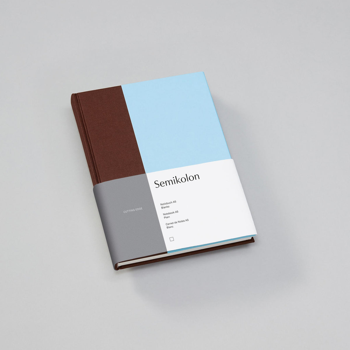 CUTTING EDGE NOTEBOOK A5 RULED PECAN ICE