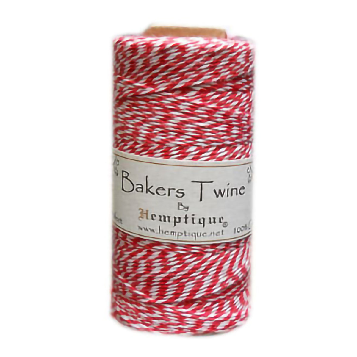 BAKERS TWINE SPOOL 410FT RED &amp; WHITE