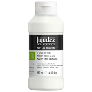 LIQUITEX GLAZING MEDIUM 8oz