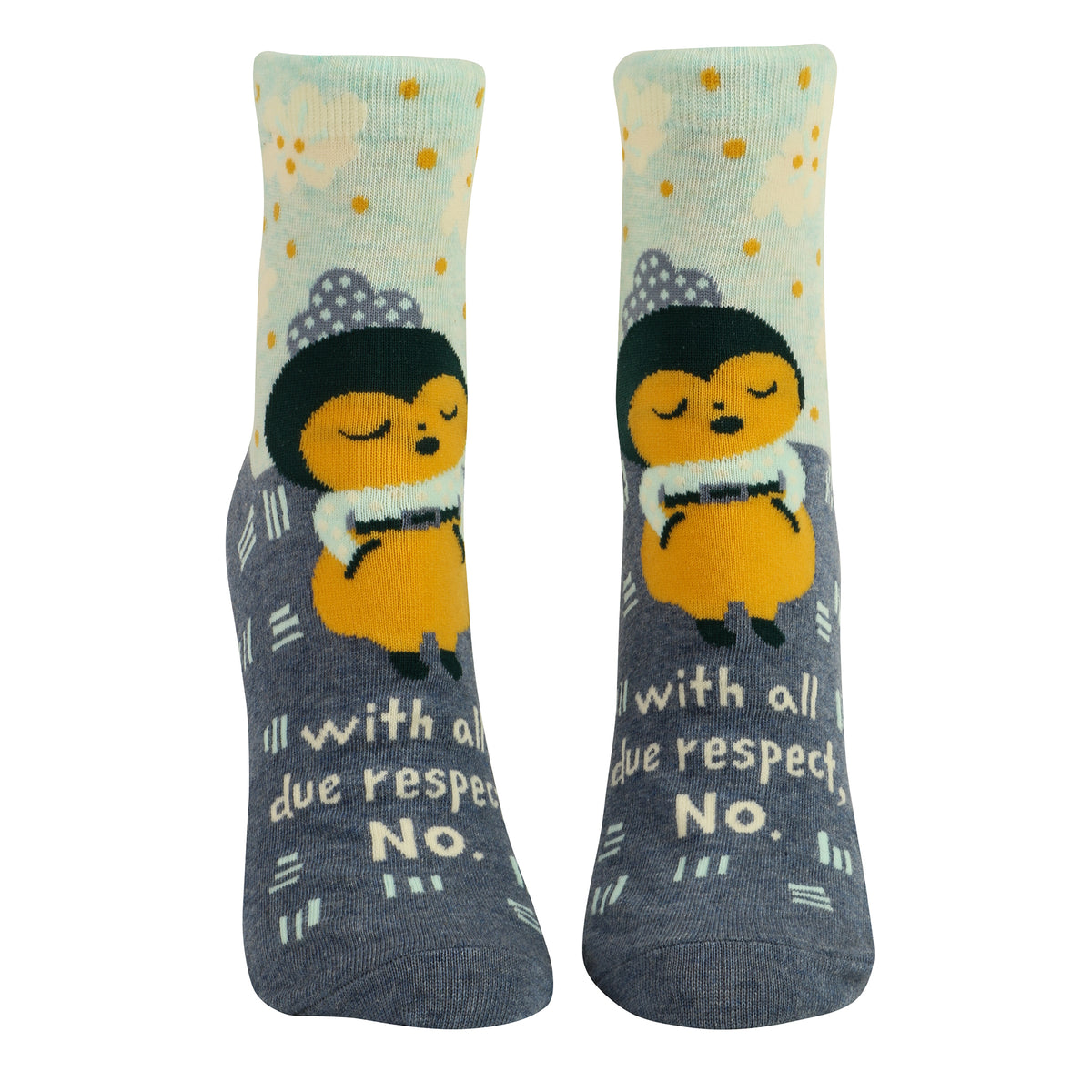 W-ANKLE SOCK ALL DUE RESPECT