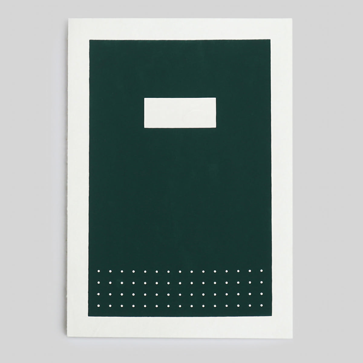 HANADURI HANJI BOOK - CABINET A5 DOT GREEN