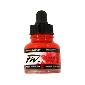 FW INK 1oz SCARLET