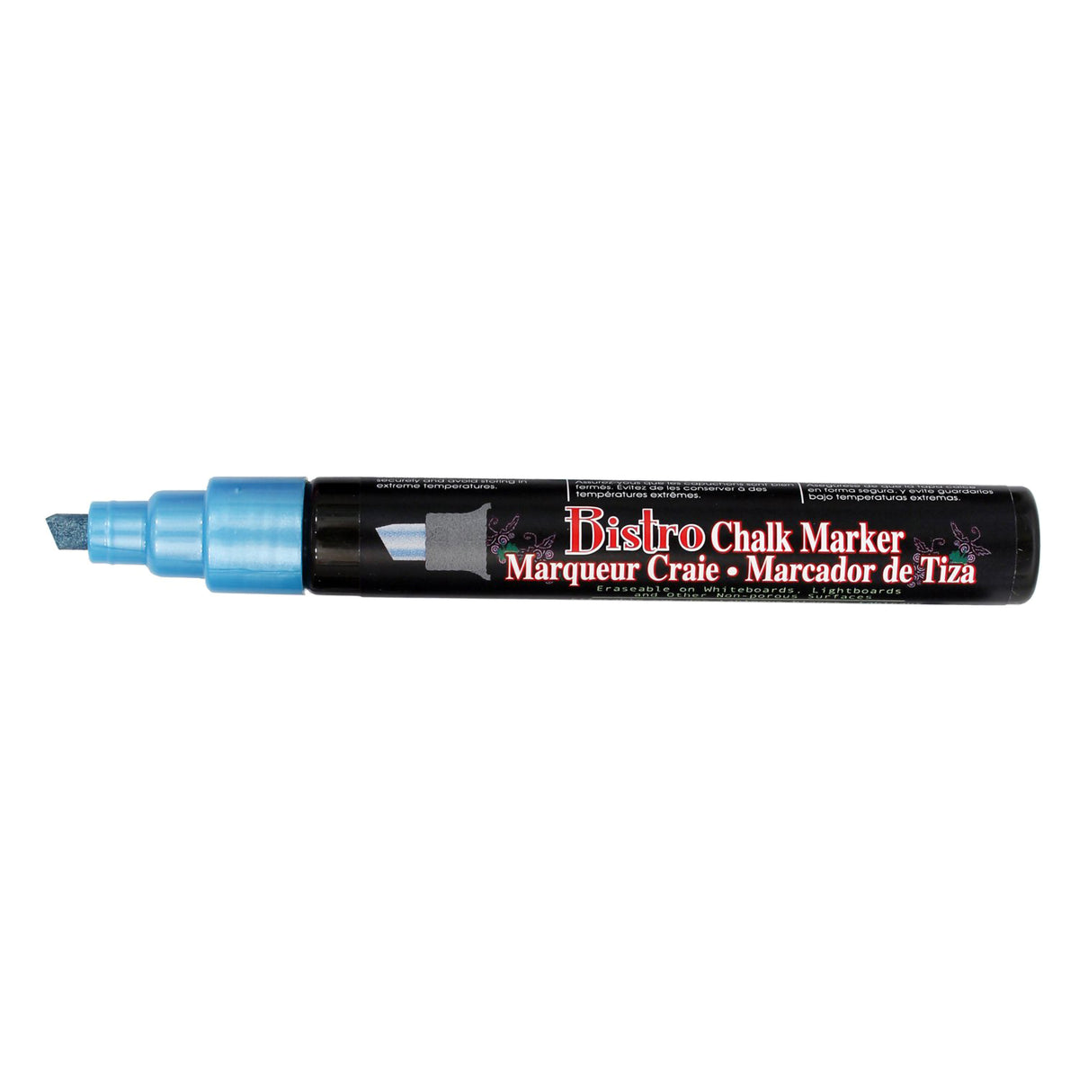 UCHIDA BISTRO CHALK MARKER CHISEL POINT METALLIC BLUE