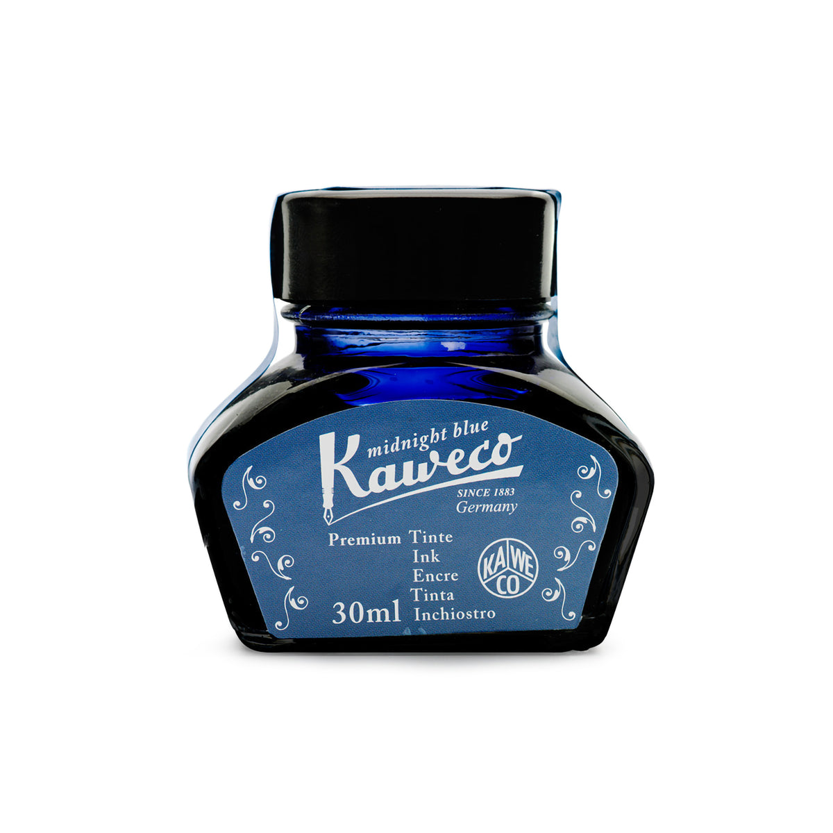 KAWECO INK BOTTLE 50ml MIDNIGHT BLUE