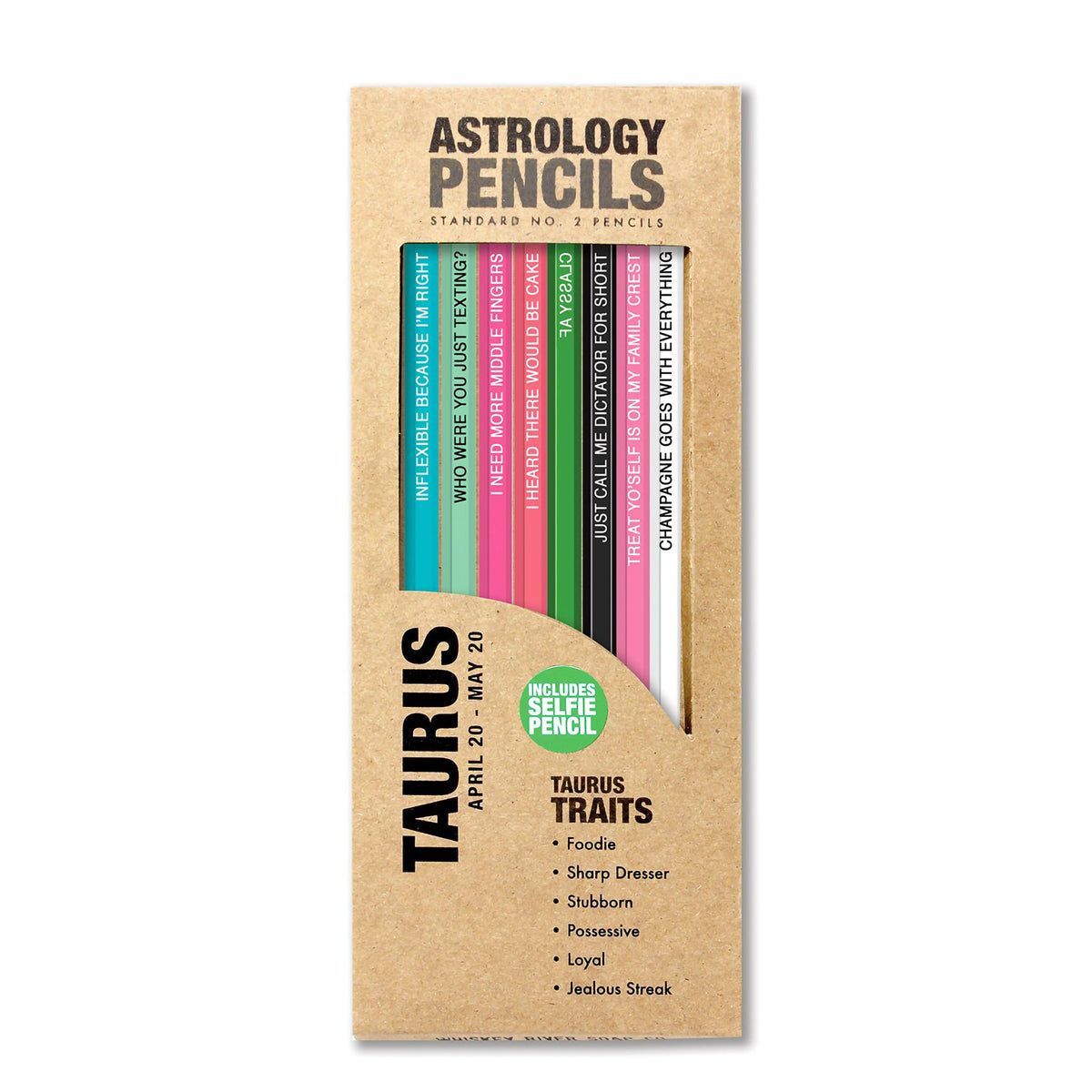 ASTROLOGY PENCILS TAURUS