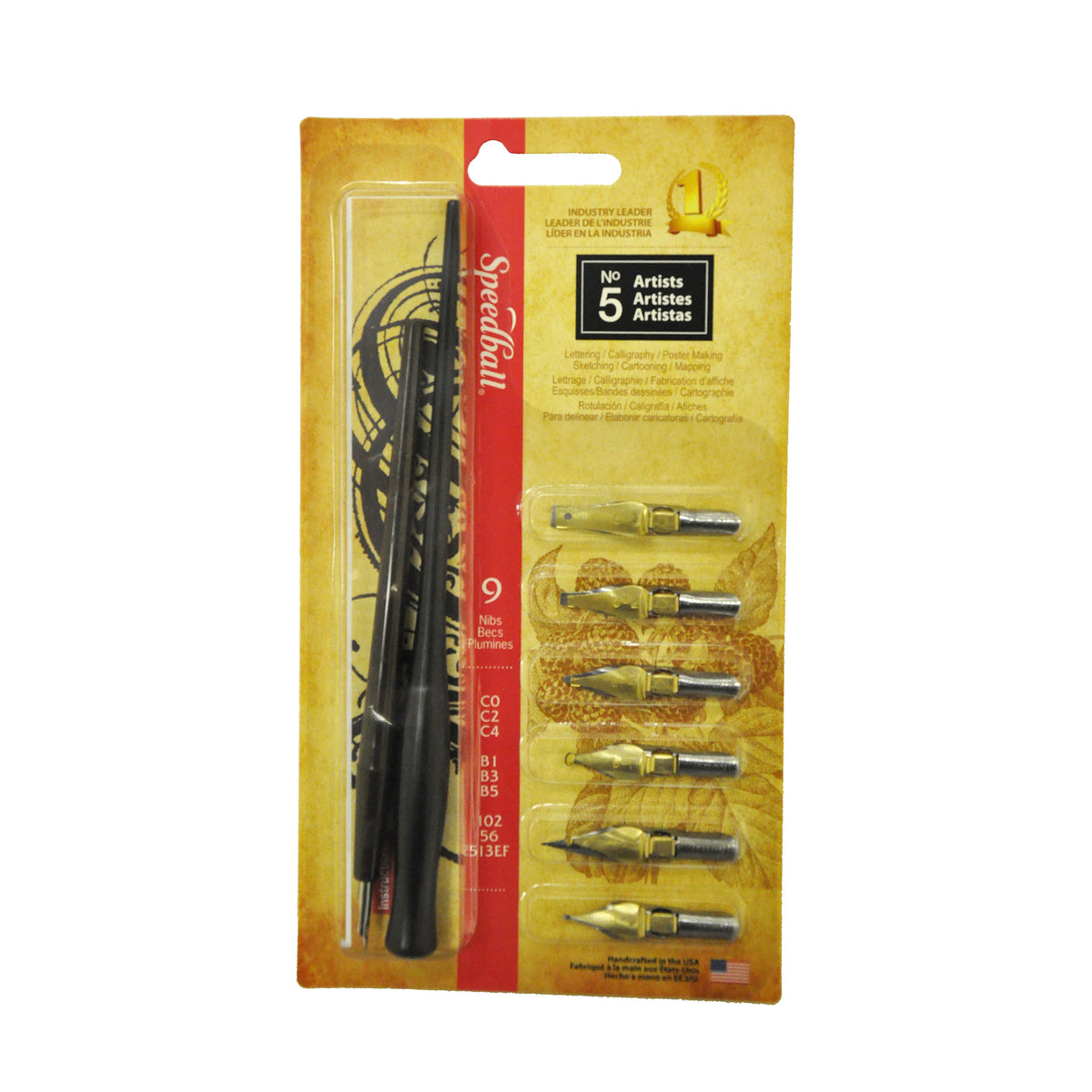 SPEEDBALL #5 ARTIST PEN SET