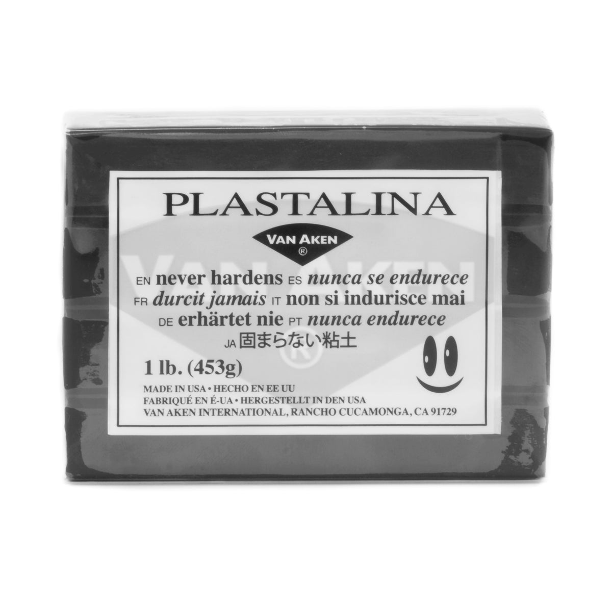 PLASTILINA MODELING CLAY 1lb BLACK