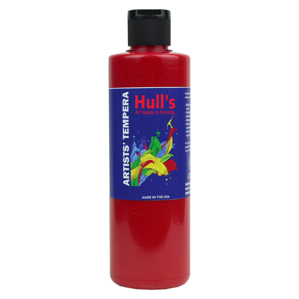 HULLS TEMPERA 8oz RED