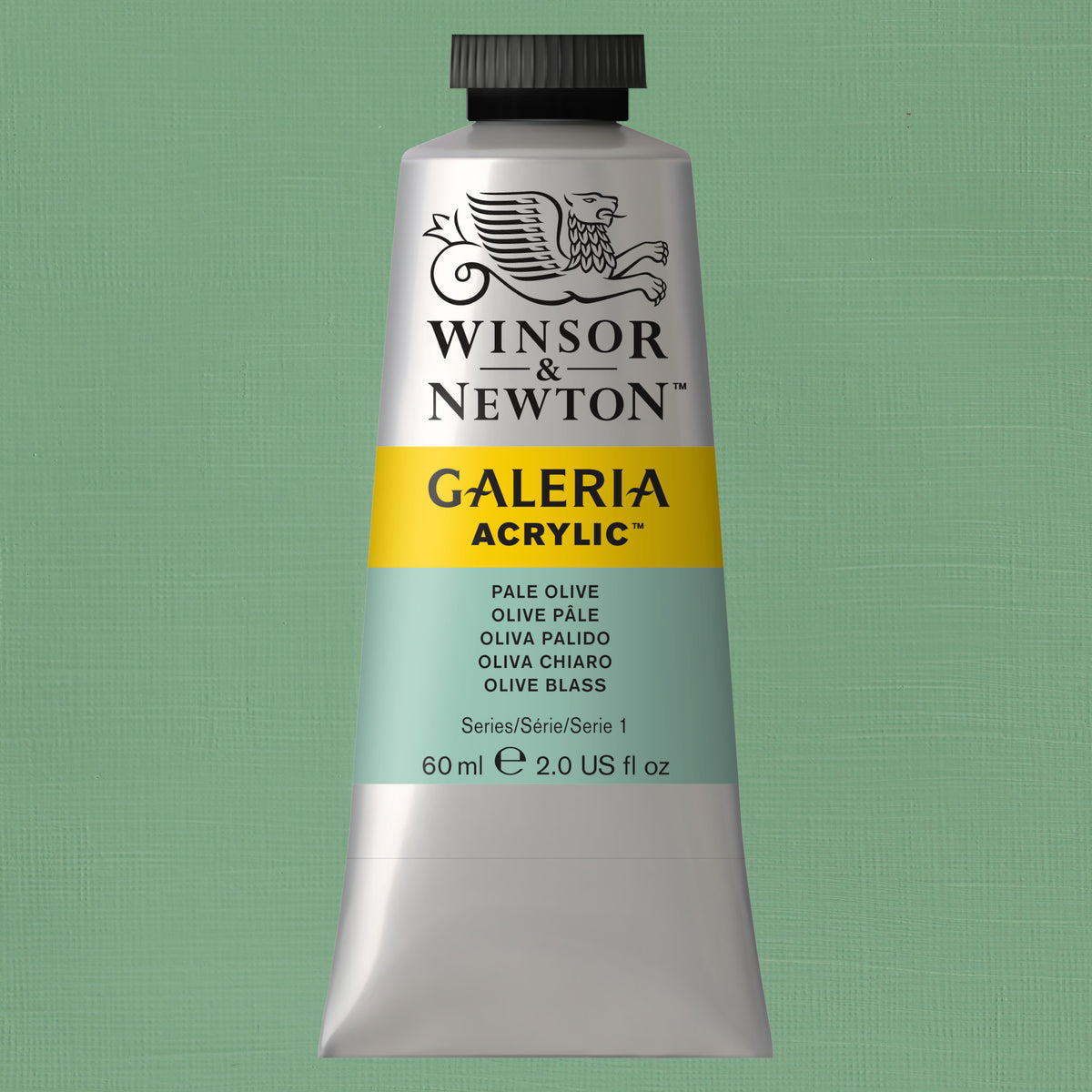 W&amp;N GALERIA ACRYLICS PALE OLIVE 60ml