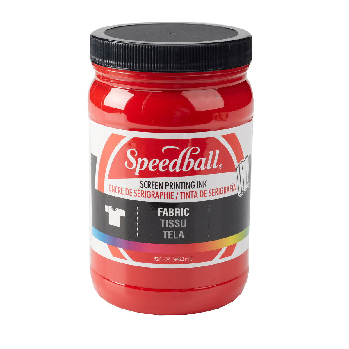 FABRIC SCREEN PRINTING INK 32oz RED