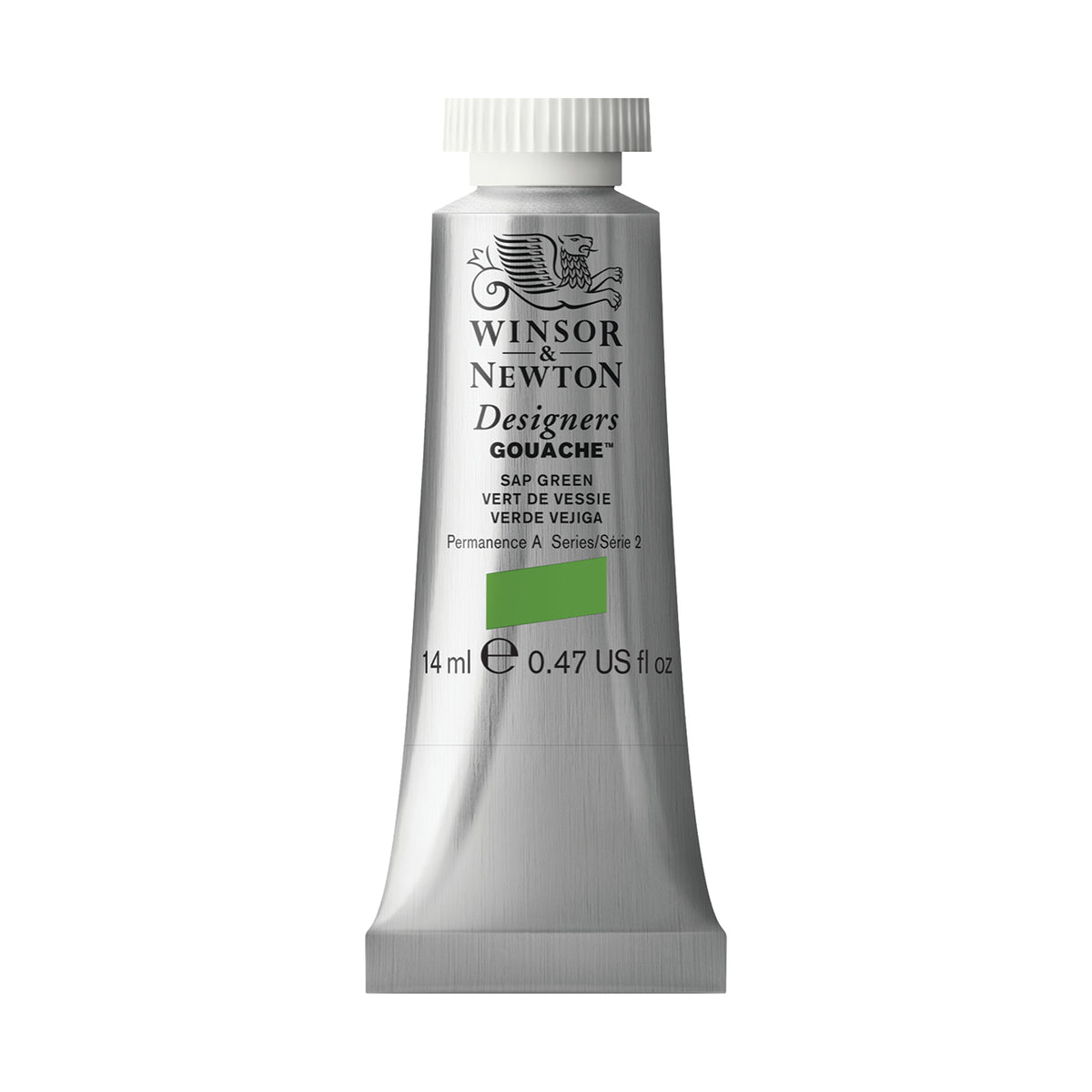 W&amp;N DESIGNERS GOUACHE SAP GREEN 14ml
