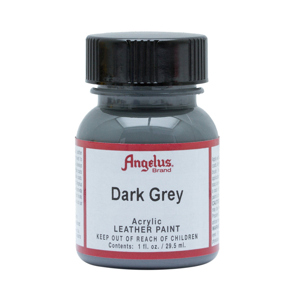 LEATHER PAINT 1oz DARK GREY