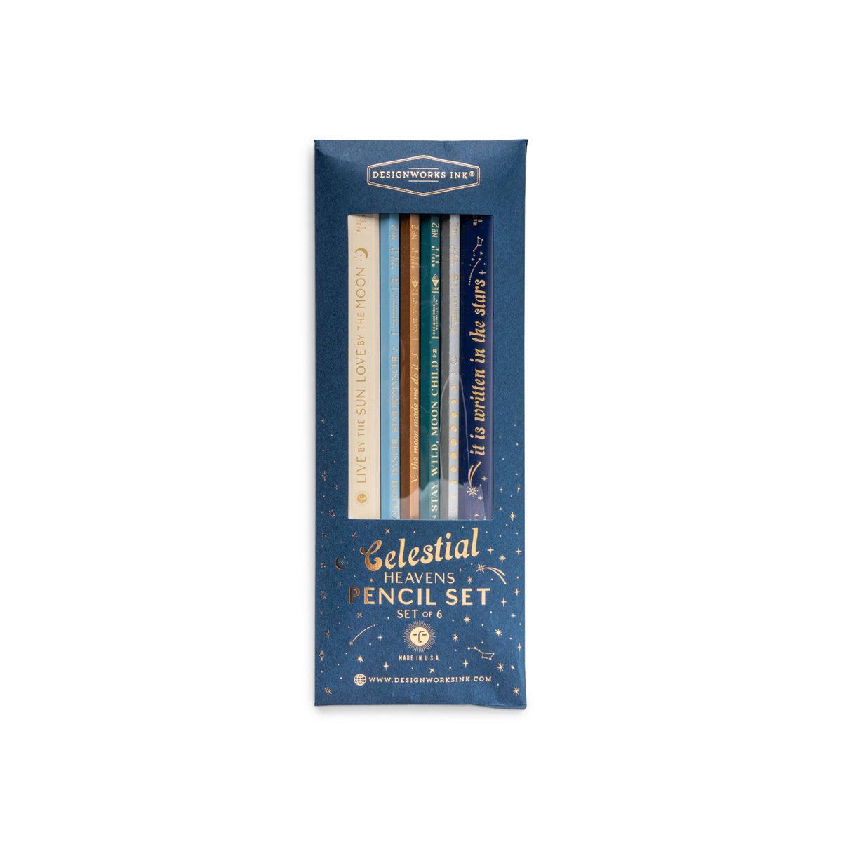 PENCIL SET CELESTIAL HEAVENS