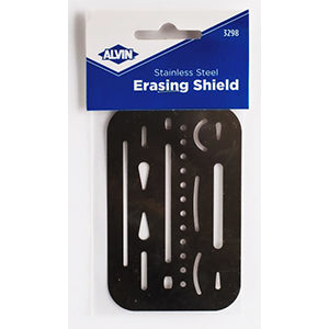 STAINLESS STEEL ERASING SHIELD