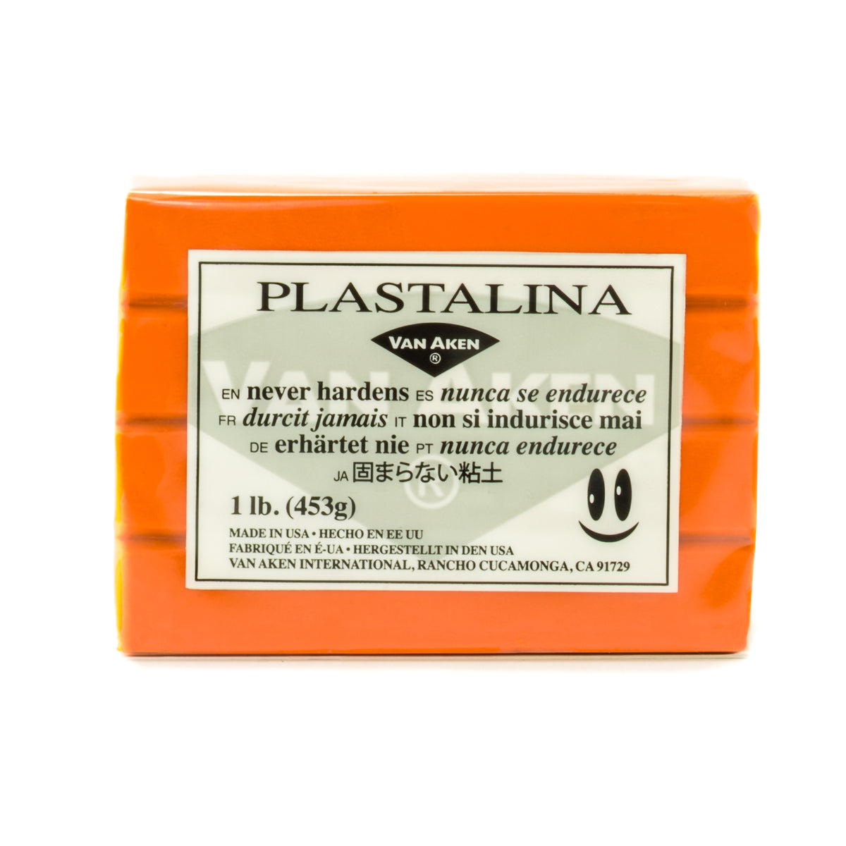 PLASTILINA MODELING CLAY 1lb ORANGE