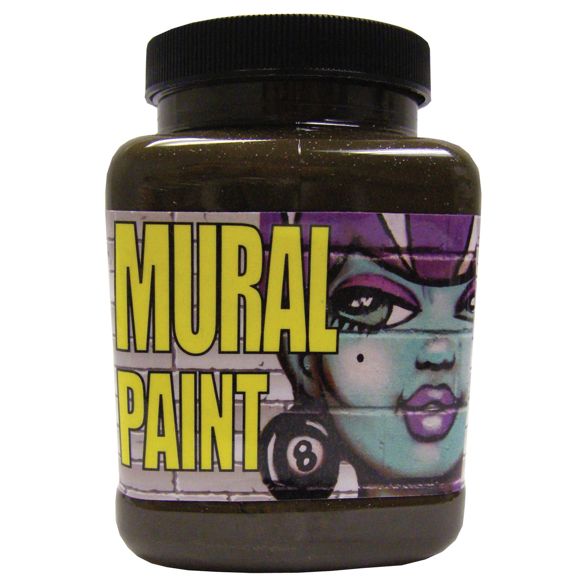 CHROMA ACRYLIC MURAL PAINT 16oz MUD (RAW UMBER)