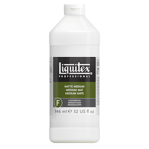 LIQUITEX MATTE MEDIUM 32oz
