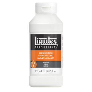 LIQUITEX GLOSS VARNISH 8oz