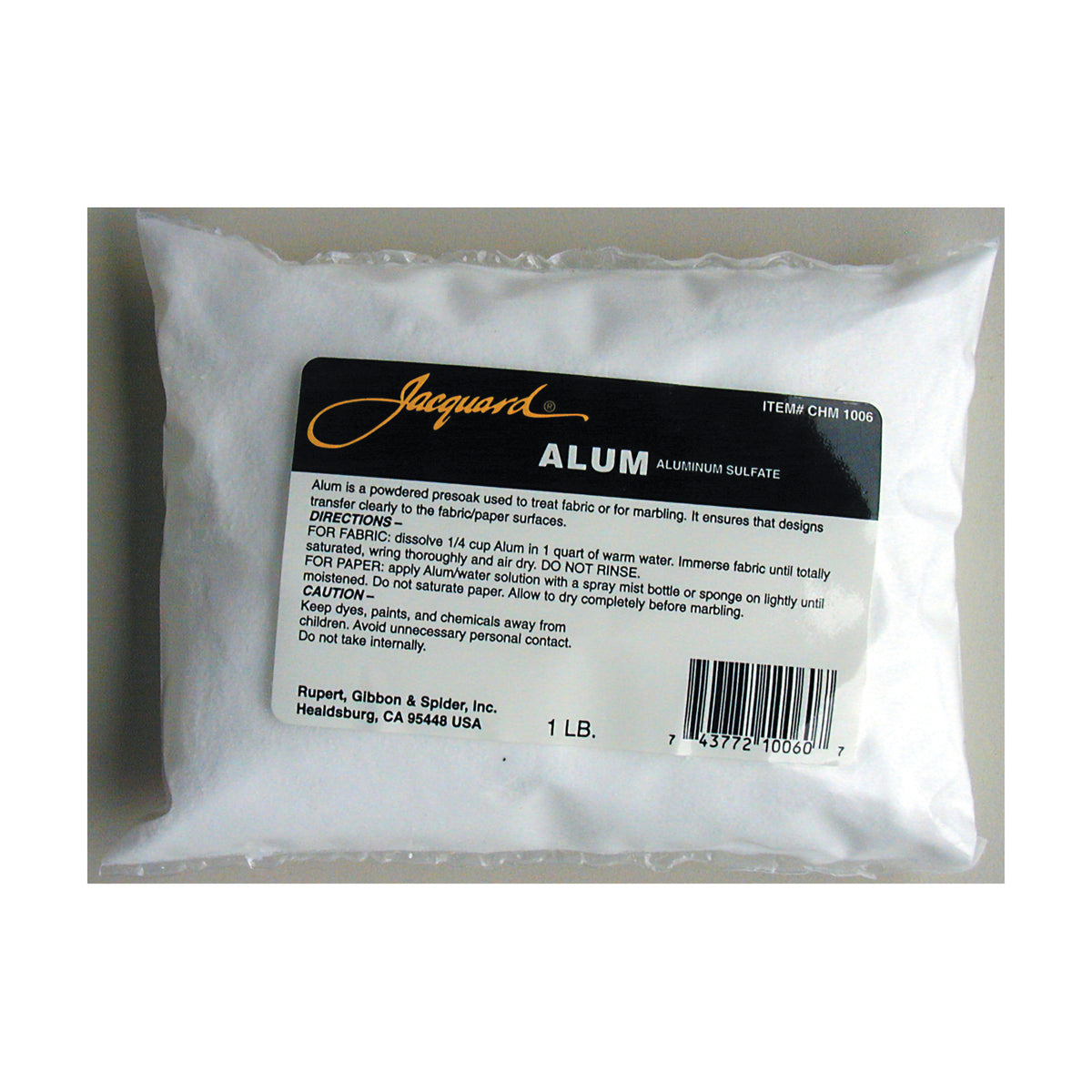 ALUMINUM SULFATE 1lb