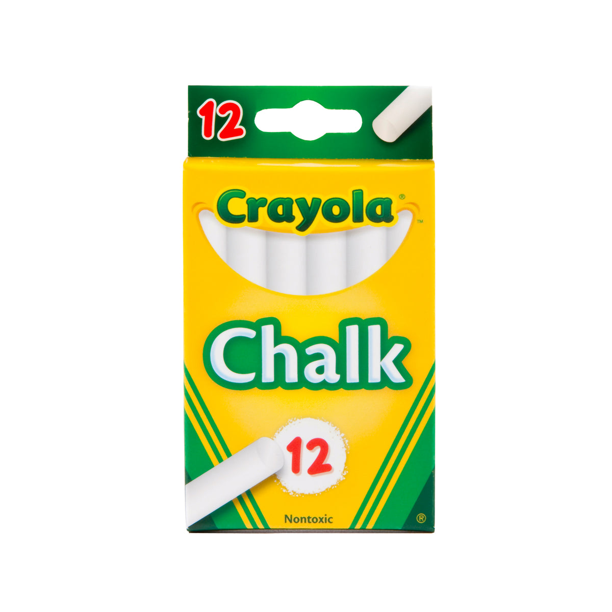 CHALK STICKS WHITE 12-PACK