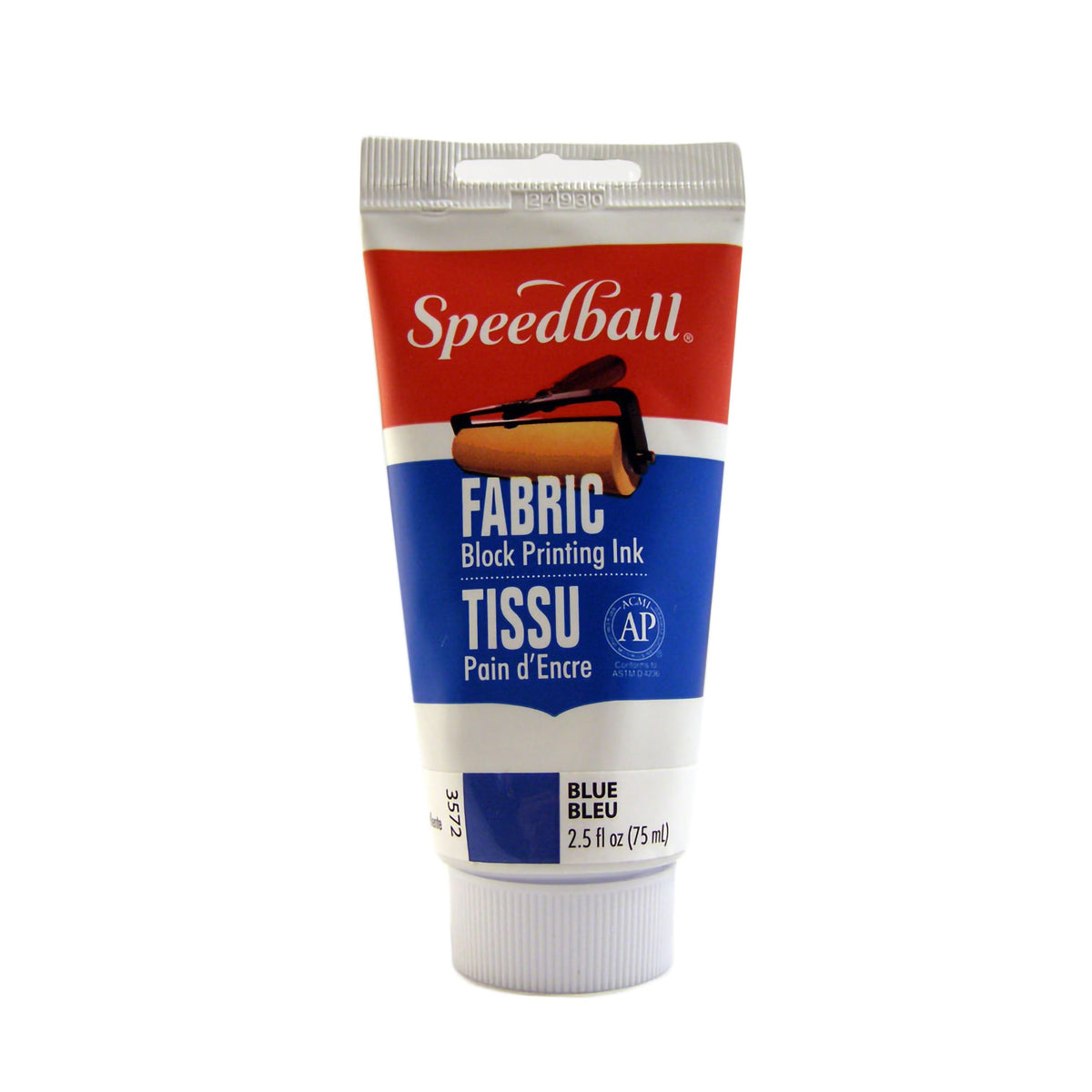 FABRIC BLOCK PRINTING INK 2.5oz BLUE