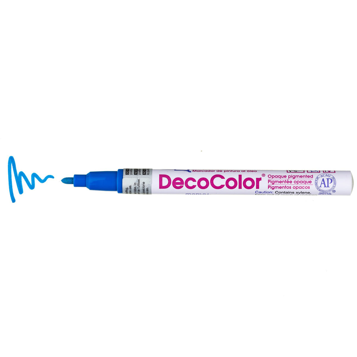 DECOCOLOR PAINT MARKER FINE POINT BLUE