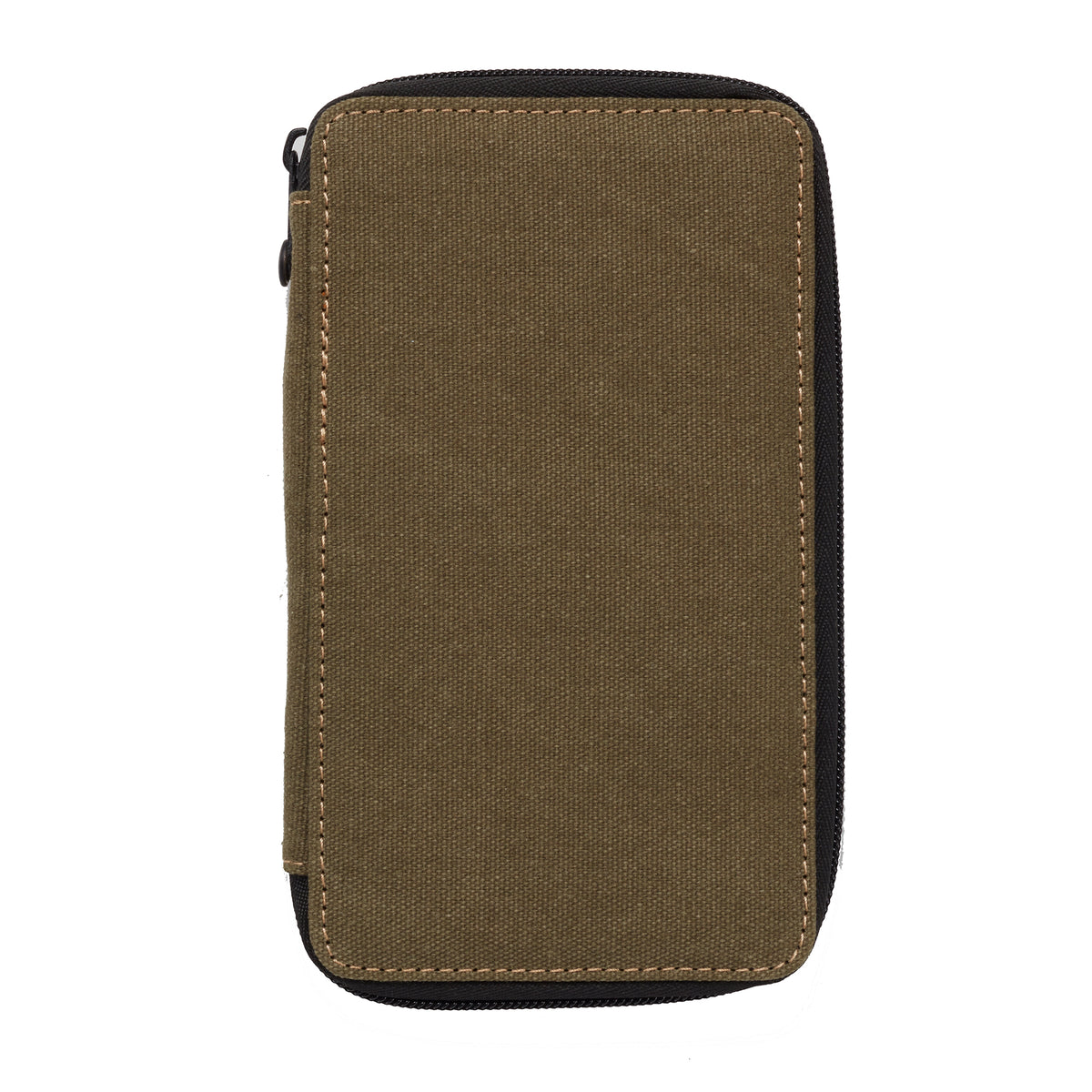 CANVAS PENCIL CASE OLIVE 24PK
