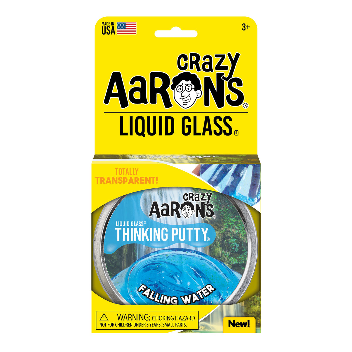 LIQUID GLASS THINKING PUTTY 4&#39;&#39; FALLING WATER