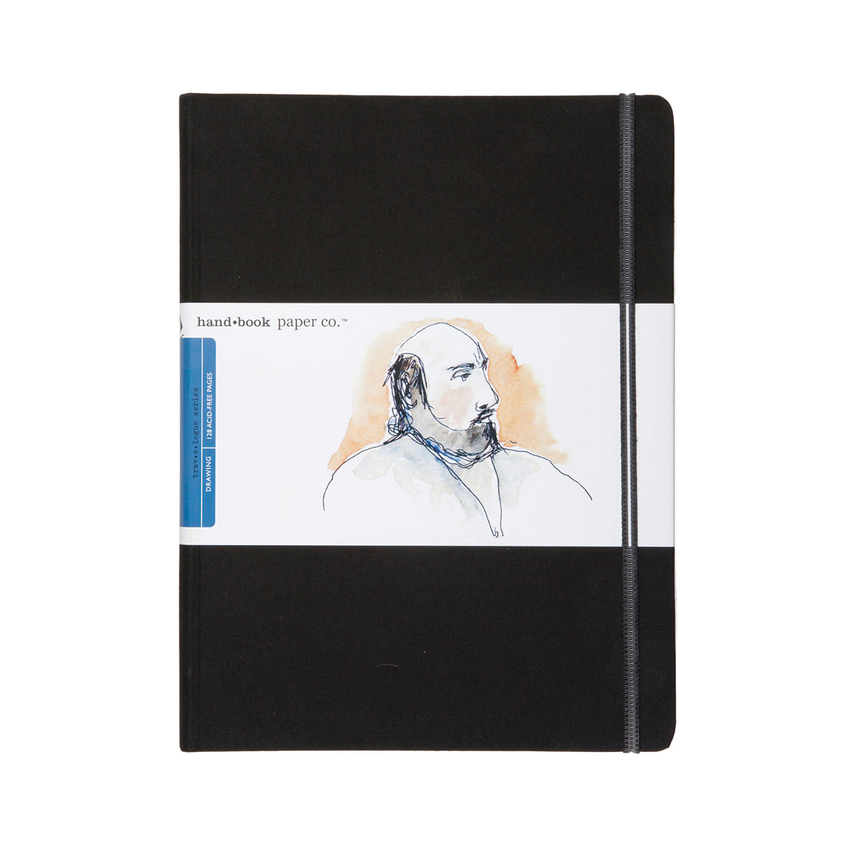 TRAVELOGUE JOURNAL PORTRAIT 10.5X8.25 BLACK
