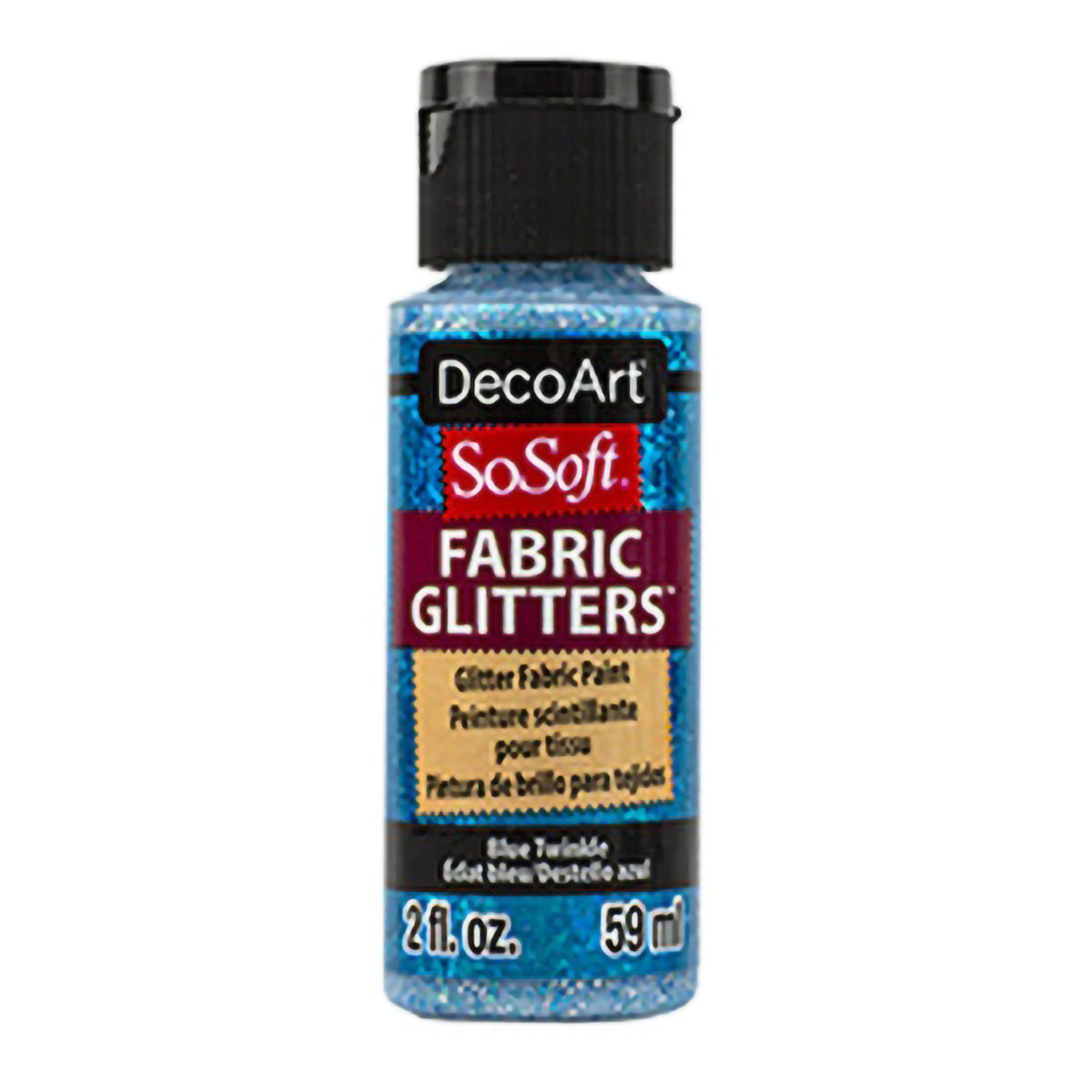 SOSOFT GLITTERS 2oz BLUE TWINKLE