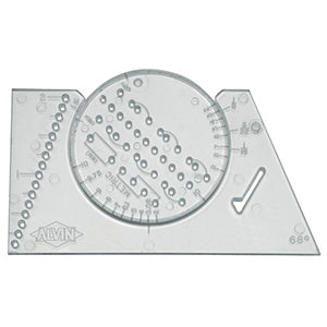 AMES LETTERING GUIDE &amp; RULE TEMPLATE