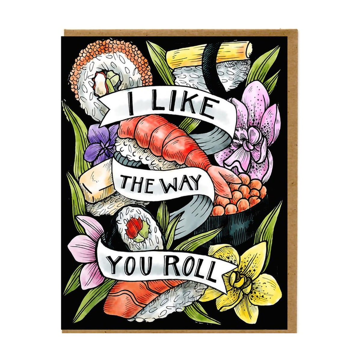 BANNER CARD - THE WAY YOU ROLL