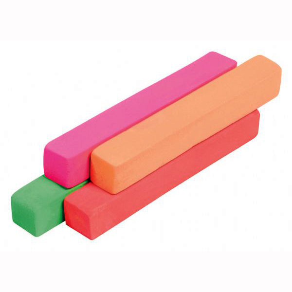 FLUORESCENT SOFT PASTEL 4/PK