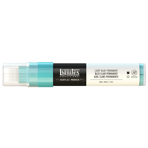 LIQUITEX PAINT MARKER WIDE LIGHT BLUE PERMANENT
