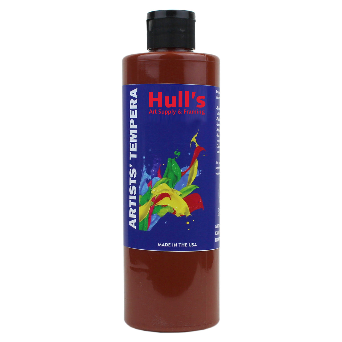 HULLS TEMPERA 16oz BROWN
