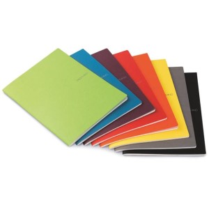 ECOQUA ORIGINAL STAPLE-BOUND A4 LINED WINE