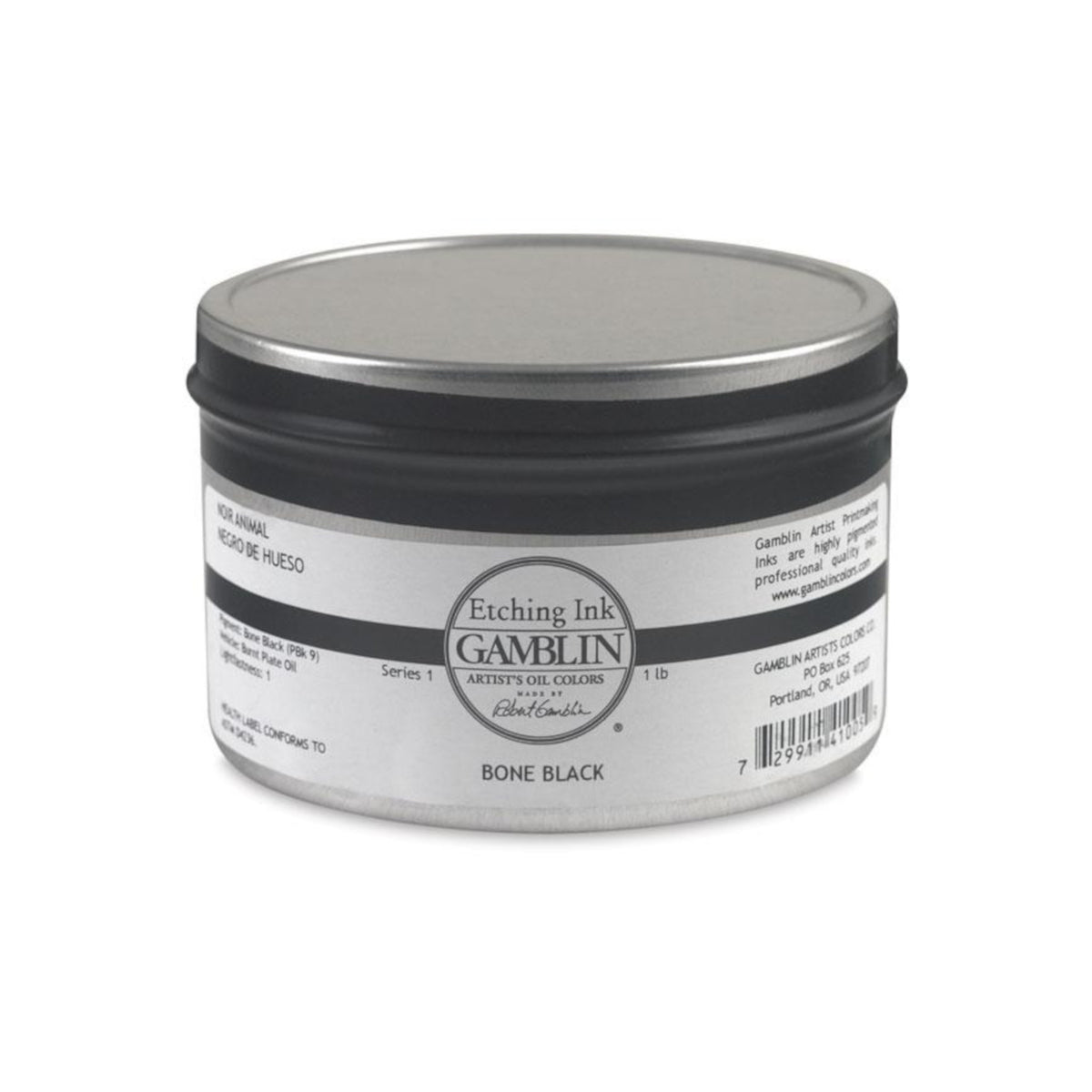 GAMBLIN ETCHING INK BONE BLACK