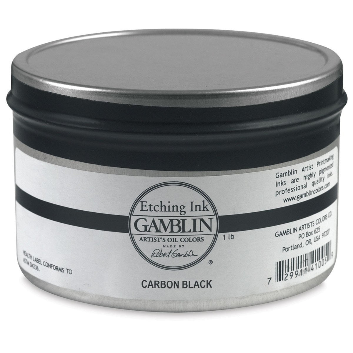 GAMBLIN ETCHING INK CARBON BLACK