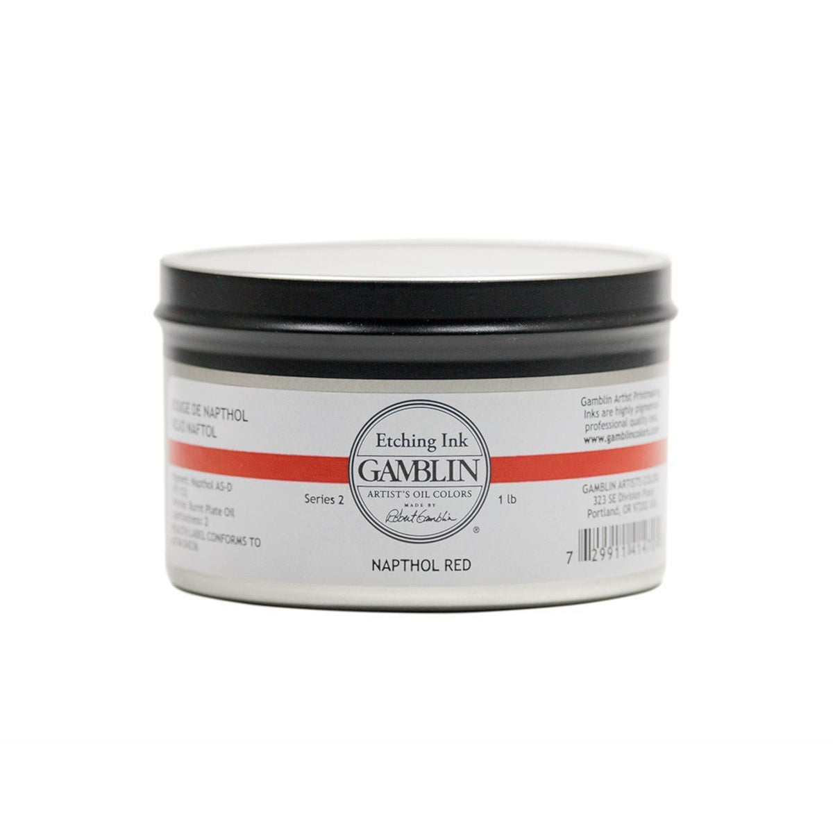 GAMBLIN ETCHING INK NAPTHOL RED