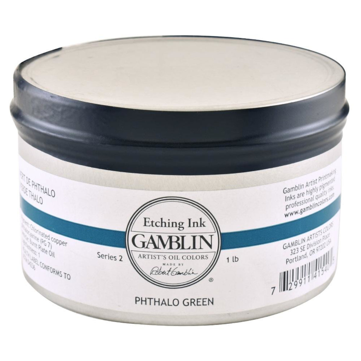 GAMBLIN ETCHING INK PHTHALO GREEN