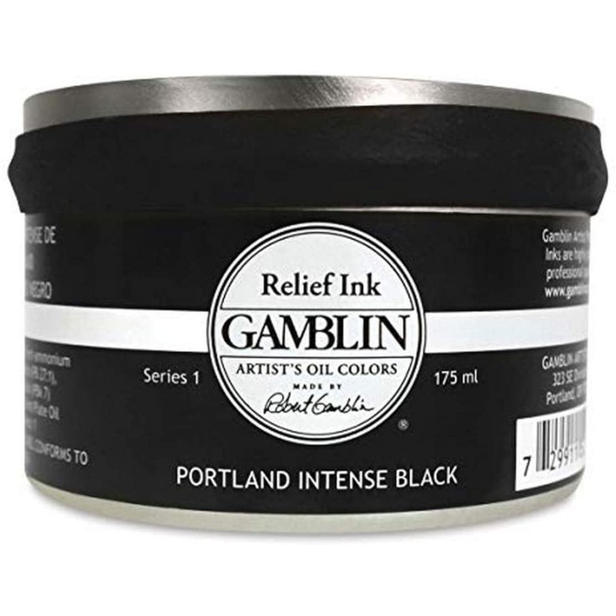 GAMBLIN RELIEF INK PORTLAND INTENSE BLACK