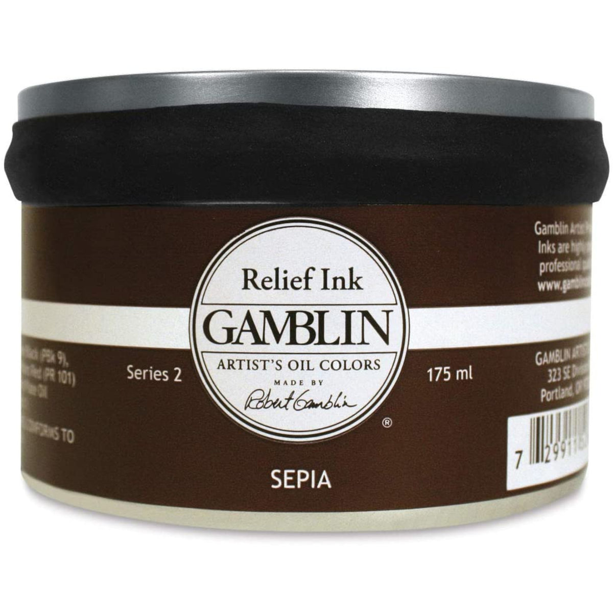 GAMBLIN RELIEF INK SEPIA