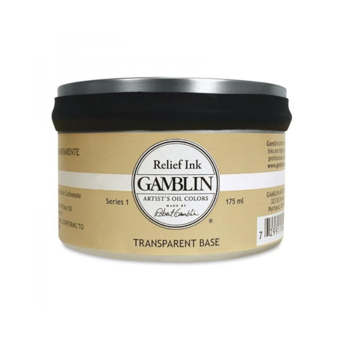 GAMBLIN RELIEF INK TRANSPARENT BASE